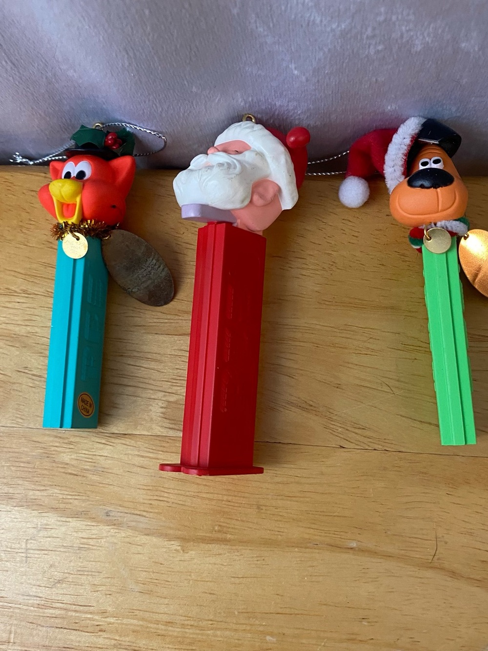 Carlton Cards PEZ-Style Holiday Ornaments